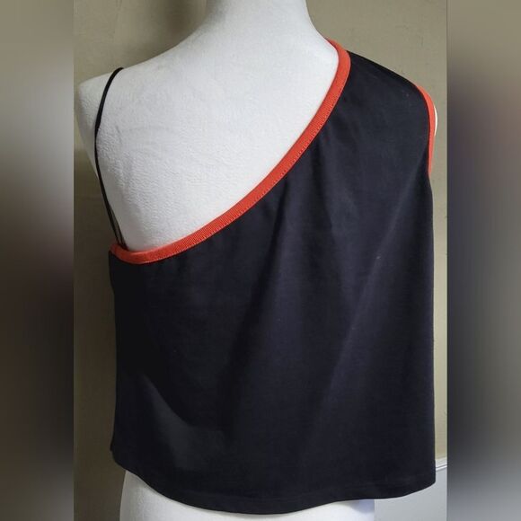 Def Leppard One Shoulder Crop Top - Picture 3 of 6